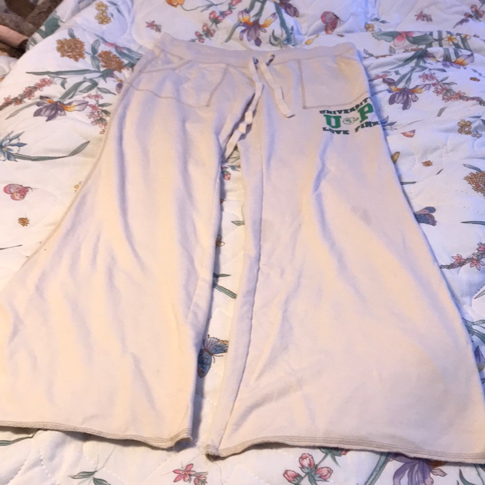 Pink sweatpants